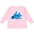 thumbnail image 3 of Inktastic Jet Airplane Childs Plane Boys or Girls Long Sleeve Toddler T-Shirt, 3 of 5