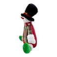 thumbnail image 4 of Figura de Peluche Navideña Muñeco de Nieve, 4 of 4
