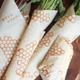 Reusable Beeswax Food Wraps Made in the USA, Eco Friendly Beeswax Wraps