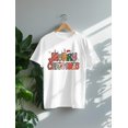 thumbnail image 5 of Christmas Shirts for Women Merry Christmas Trees Printed T-Shirt Cute Xmas Holiday Tee Tops, 5 of 7