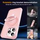thumbnail image 2 of Funda compatible con iPhone 15 Pro, con soporte de anillo magnético invisible, translúcida de grado militar para iPhone 15 Pro de 6.1 pulgadas., 2 of 8