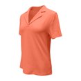 thumbnail image 5 of vigerkar Women's Polo Shirts Lapel Collar V Neck Short Sleeve Blouse Dressy Casual Tunic Tops (Red, M), 5 of 7