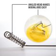thumbnail image 3 of Rada Cutlery Wire Kitchen Whisk Stainless Steel Resin, 9-3/8 Inches, Black Handle, 3 of 5