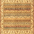 thumbnail image 1 of Ahgly Company Indoor Square Abstract Brown Modern Area Rugs, 6' Square, 1 of 4