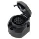 thumbnail image 2 of Adaptador de conector de luz de barra de remolque Ehuebsd enchufe europeo de plástico de 13 pines, 2 of 8
