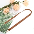 thumbnail image 4 of Unique Bargains 1 Pc Solid Color Handbag Strap for Office Light Brown Nylon Metal, 4 of 5