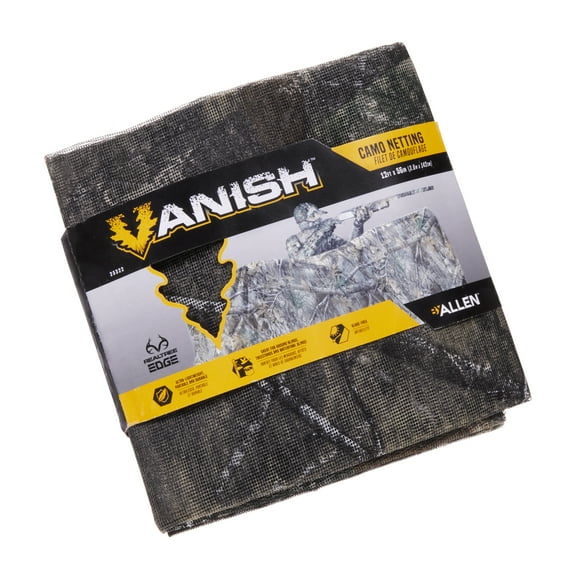 Vanish™ Camo Netting for Ground Hunting Blinds, 12' x 56", Realtree Edge® Camo