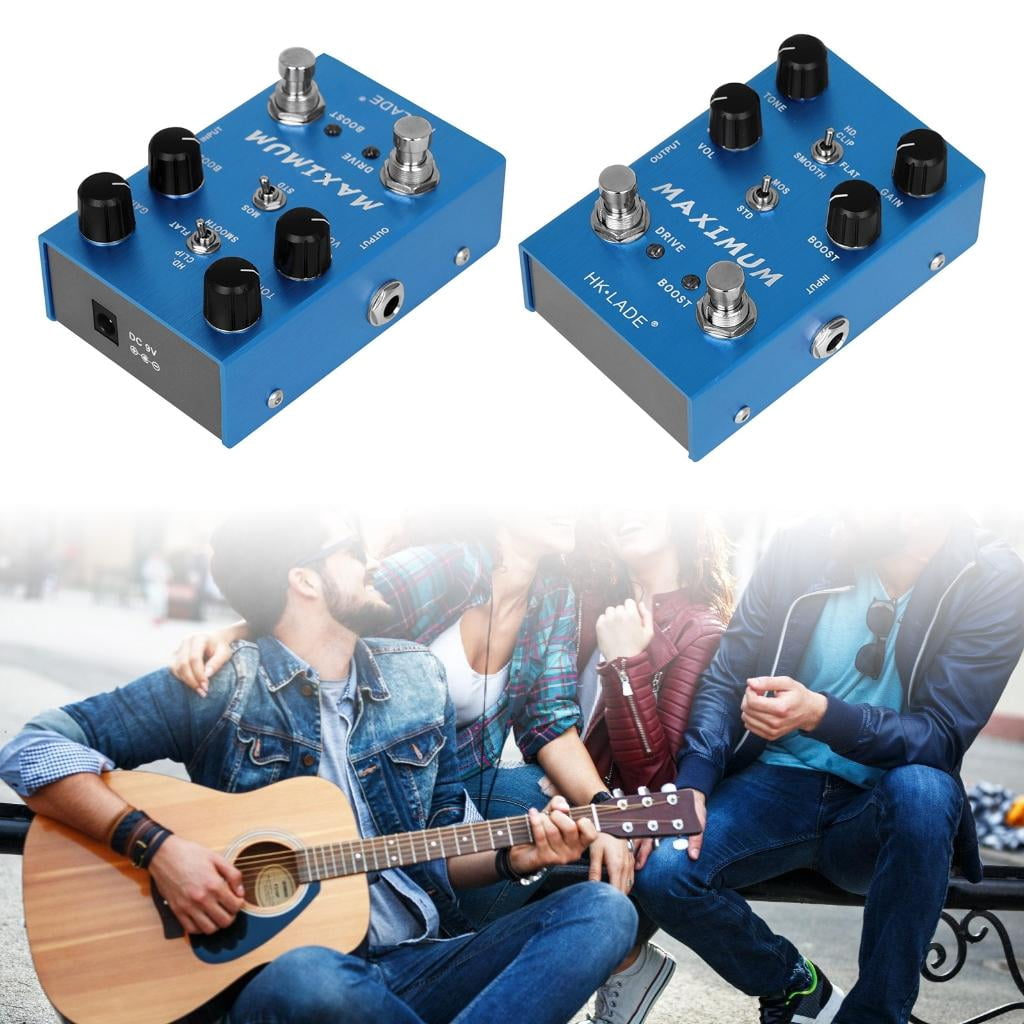 CEORPER Electric Guitar Effect Pedals DC9V Effect Device Overload Overdrive Effector