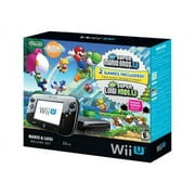 Nintendo Wii U - Mario and Luigi Deluxe Set - game console - Full HD, Full HD, HD, 480p, 480i - black - Super Mario Bros. U, Super Luigi U