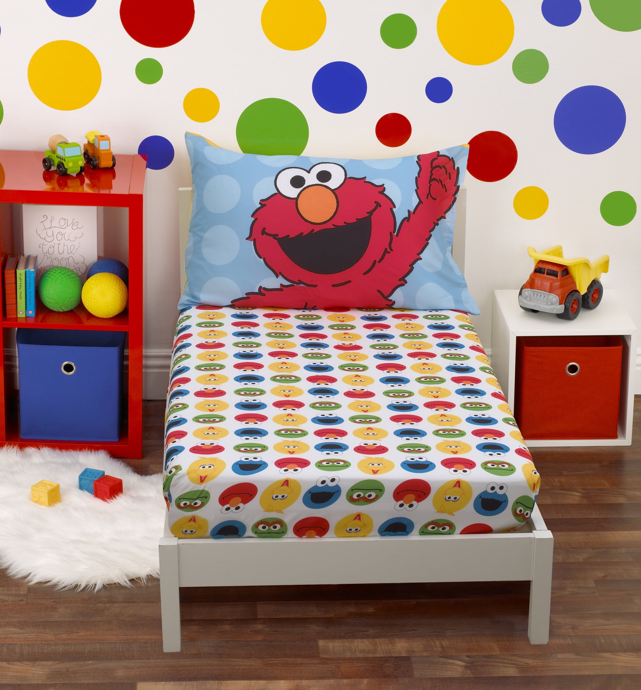 Elmo & Friends Sesame Street Toddler Blanket 