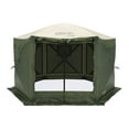 thumbnail image 2 of CLAM Quick-Set Pavilion 12.5x12.5 Ft Portable Outdoor Canopy Shelter, Green/Tan, 2 of 9