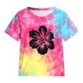 thumbnail image 5 of Summer Outfits for Girls 6-7 Girls' Shorts Two-Piece Set, 2-Piece Tie-Dye Outfits Summer Clothes for Girls 4-7 Years, 5 of 5