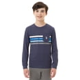 thumbnail image 2 of U.S. Polo Assn. Boys Long Sleeve Stripe Pocket T-Shirt, Sizes 4-18, 2 of 5
