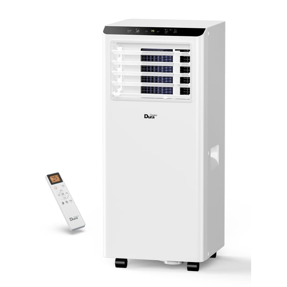 DuraComfort 8500BTU Portable Air Conditioner with Dehumidifier Fan, Remote & Timer for Rooms up to 230 Sq Ft