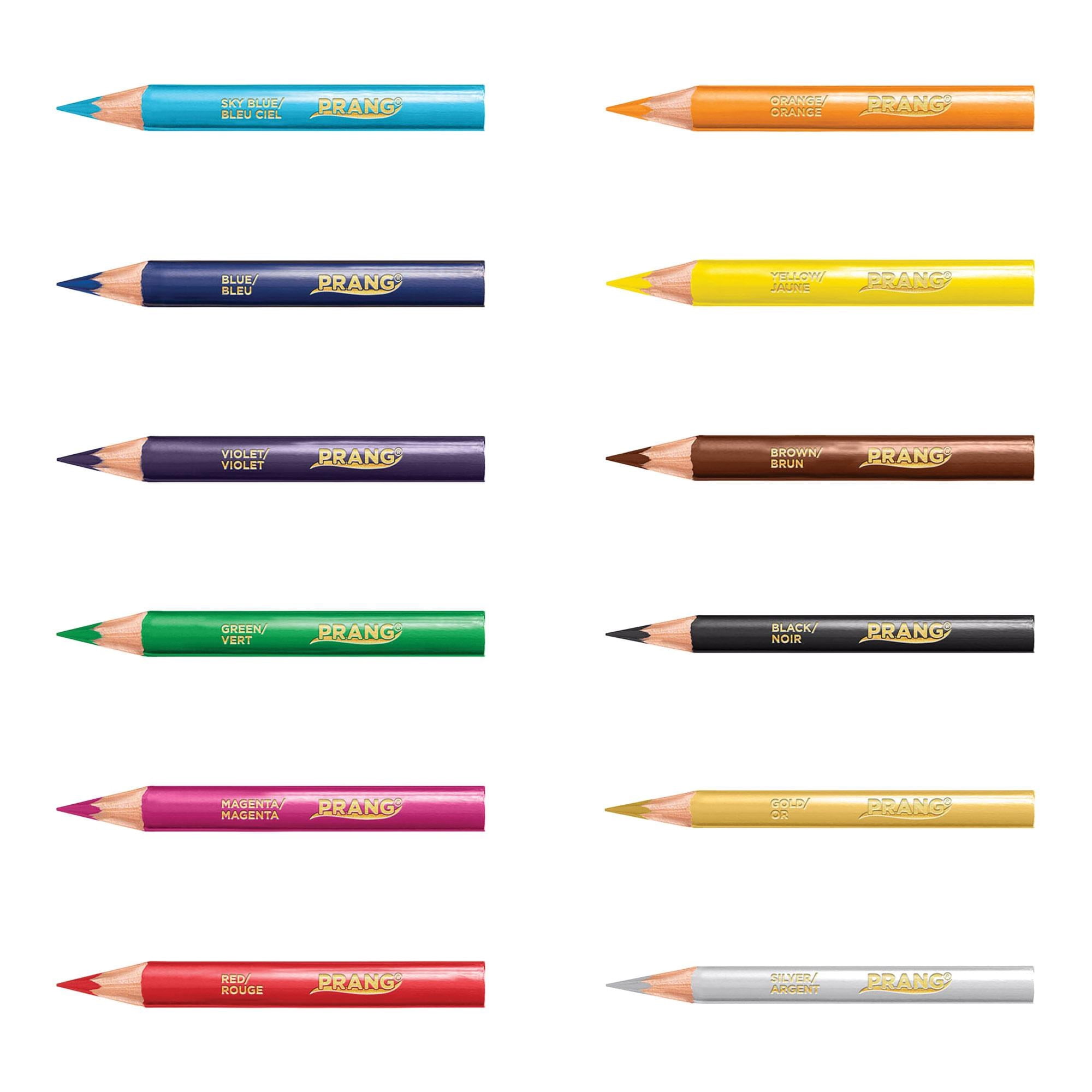 Dixon Prang® Short Colored Pencils - 144 Count