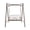 Brown, variant on XBrand 60" Iron Sun-Patterned Hanging Seat for Two Indoor/Outdoor Swing Bench, Durable Patio Swing, Black