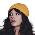 thumbnail image 3 of Beechfield - Gorro beanie de invierno Modelo Retro Trawler (Mostaza), 3 of 3