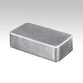 thumbnail image 1 of Effect Aluminum Box Metal Electric Case Instrument Silver Enclosure Project Box, 1 of 8