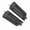 Carbon Fiber Black, variant on NFTIGB 2pcs Car Side Air Flow Intake Grille Vent Net Cover Decorative Sticker Universal Chrome Silver ABS Plastic Trim Fit 8.7 inches / 22 cm Automotive Exterior Accessories