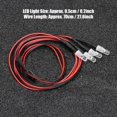 thumbnail image 4 of Peahefy RC Car LED Light, RC Accessory,4PCS 5mm Headlights RC Accessory LED Lights for Model Drift Car Vehicle, 4 of 8