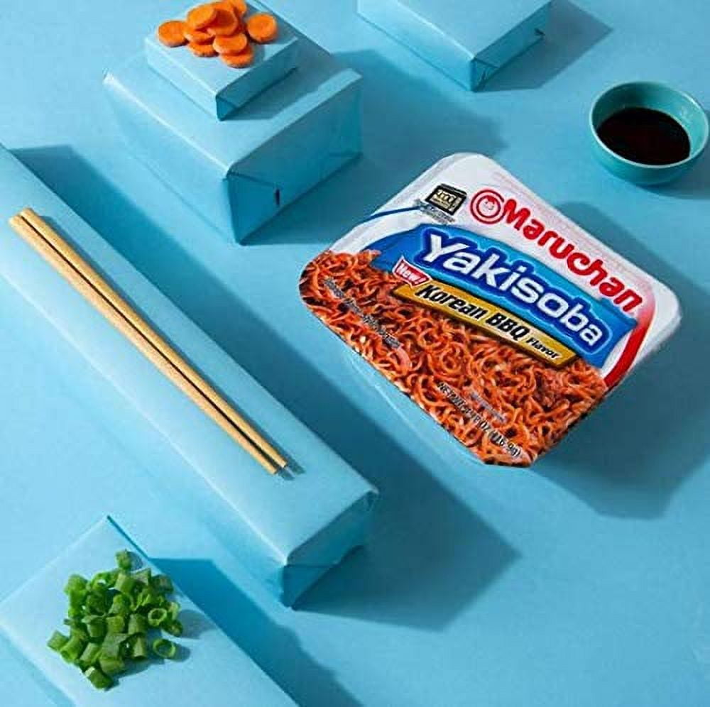 Maruchan Yakisoba Korean BBQ Flavor 4.12 Oz Pack of 8