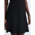 thumbnail image 4 of Scoop Women's Ponte Twill Mini Skirt, Sizes XS-XXL, 4 of 5