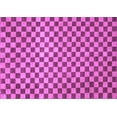 thumbnail image 1 of Ahgly Company Indoor Rectangle Checkered Purple Modern Area Rugs, 7' x 9', 1 of 4