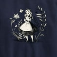 thumbnail image 3 of Alice In Wonderland - Alice Sketch - Toddler And Youth Crewneck Fleece Sweatshirt, 3 of 5