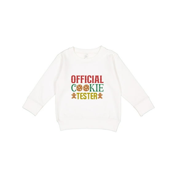 Inktastic Official Cookie Tester Toddler Sweatshirt