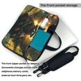 thumbnail image 2 of Lsque Tree Meditating Raccoon Pattern Laptop Bag – Portable & Slim Single-Shoulder Computer Case with Adjustable Strap, Protective, Lightweight for 13”/14”/15.6” Laptops, 2 of 8