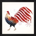thumbnail image 1 of Rooster Fireworks I by Victoria Borges, Framed Wall Art, 13.25W x 13.25H, 1 of 2