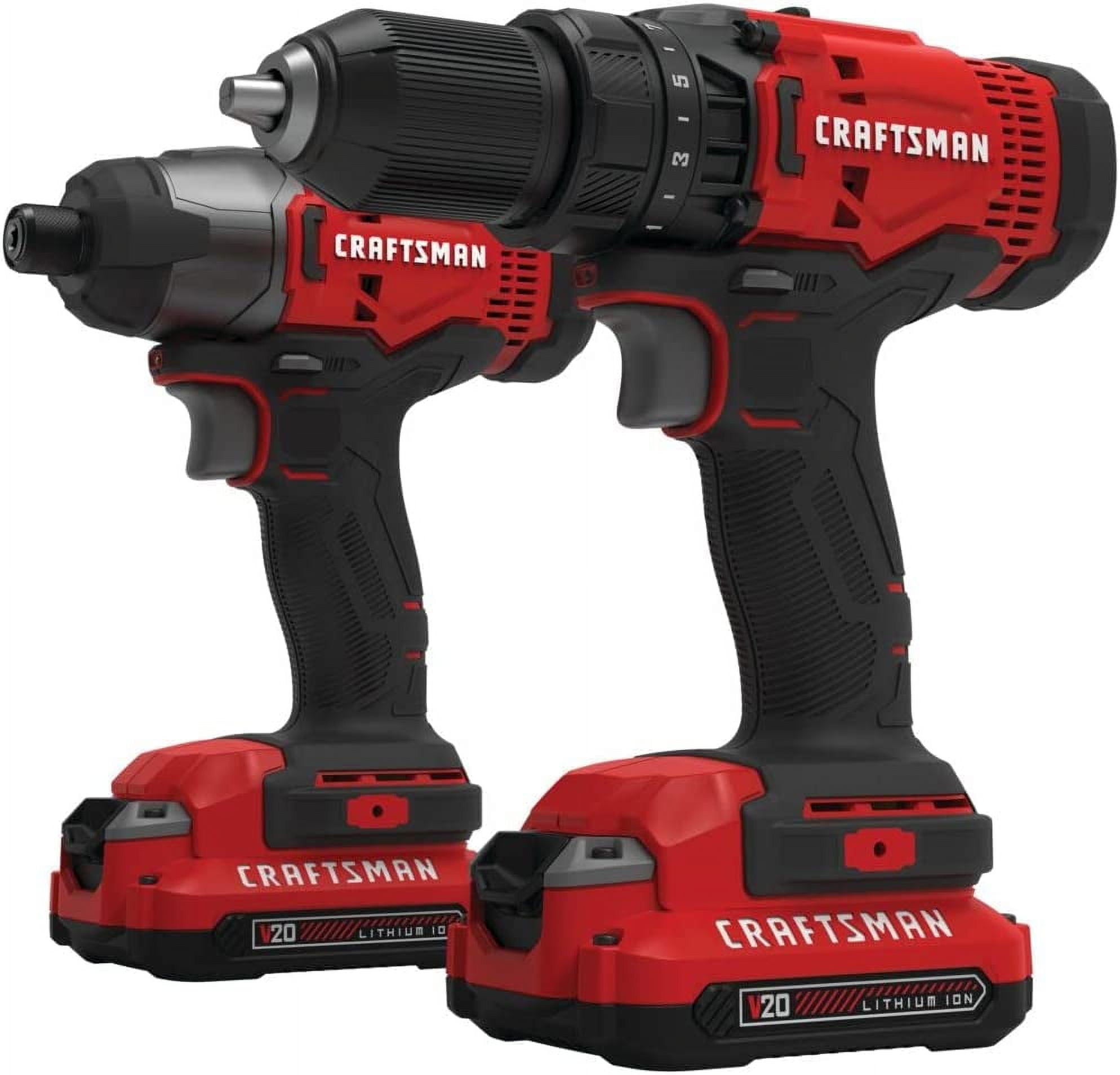 Craftsman v20 cordless drill combo kit 4 tool sale