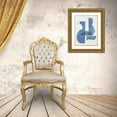 thumbnail image 3 of Delamater, Rob 19x24 Gold Ornate Wood Framed with Double Matting Museum Art Print Titled - Pottery Forms I, 3 of 4