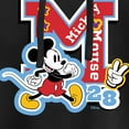 thumbnail image 3 of Disney - Mickey Mouse - Stitched Patches for Teammates - Juniors Cropped Pullover Hoodie, 3 of 5