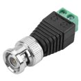 thumbnail image 3 of 10 Unids Verde Coaxial BNC Cable Macho Conector Terminal Adaptador CCTV Video Balun Cámara Khall GS09174, 3 of 6