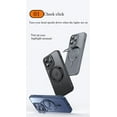 thumbnail image 2 of KOMI Magnetic Charging, Military Grade Comprehensive Anti Drop Protection, Metal Bracket Phone case, Suitable for iPhone 14/13/12/11 Series (Blue, case of iphone14 Pro), 2 of 9