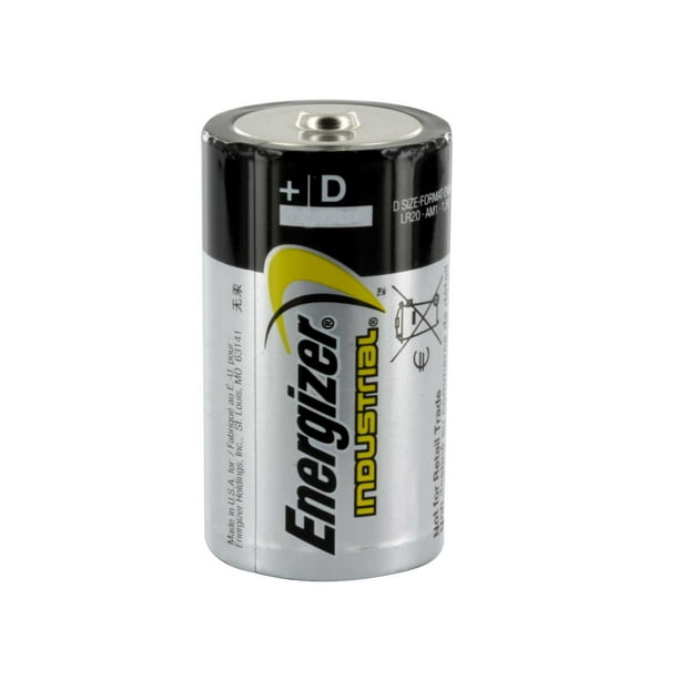 Energizer Industrial D Alkaline Batteries - 4 Pack + 30% Off! - Walmart ...