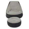 thumbnail image 6 of Intex 68564E Inflatable Ultra Lounge Chair With Cup Holder And Ottoman Set, Gray, 6 of 8