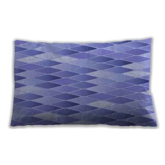 Ahgly Company Outdoor Rectangular Contemporary Lumbar Throw Pillow, 13 inch by 19 inch