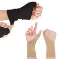 thumbnail image 1 of Qarigey 2 pares de guantes de compresión para manos, soporte de muñeca transpirable, guante para esguinces articulares con Gel, almohadillas Accesorios de disfraces, 1 of 6