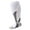 White, variant on 3 Pairs Big and Tall Plus Size Compression Socks for Women Men Wide Calf 15-30mmhg Extra Large Knee High Support for Sports Nurses Circulation 2XL-7XL