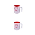 thumbnail image 2 of Cateissary Taza Encantadora Doble Capa Pato Animal Multipropósito Tazas de cepillado portátiles Personalidad Reutilizable Dibujos animados Moda Blanco 2Conjunto, 2 of 6