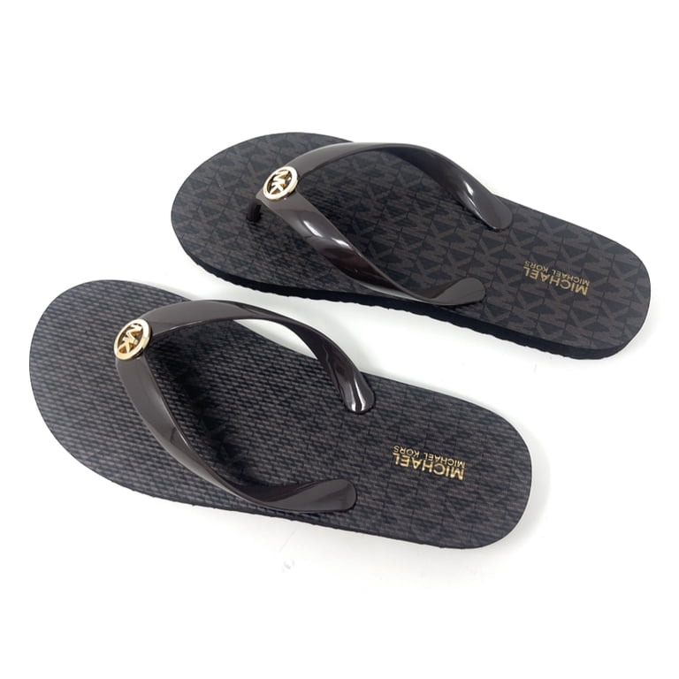 Michael Kors Signature PVC Sandal Mini Jet Set Logo Women display picture 2