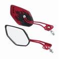 thumbnail image 1 of 2 Piezas de DiáMetro de Tornillo 10 Mm / 8 Mm Espejos Laterales para Motocicleta Scooter Espejos Retrovisores de Motocicleta de RotacióN de 360 Grados Rojo, 1 of 1