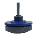 thumbnail image 1 of Weed Trimmer Head Lawn Mower Sharpener Weed Trimmer Head Rounded Edge Black 1Pc, 1 of 8