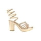 thumbnail image 2 of SANDALIA DE VESTIR TACON LEON MUJER ORO ROSADO SINTETICO 333406, 2 of 4