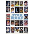 thumbnail image 1 of Star Wars Worldwide One Sheet Compilation Poster Print, 24 x 36, 1 of 1