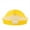 A004- Yellow, variant on Corner Litter Box with High Sides and Sifting Grid, Large Plastic Tray, Yellow, for Rabbits and Guinea Pigs