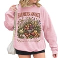 thumbnail image 3 of Farmers Market Vintage Sweatshirt for Men and Women, Fresh Organic Crewneck, Sizes S-3XL, 3 of 6