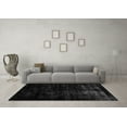 thumbnail image 3 of Ahgly Company Indoor Square Abstract Gray Modern Area Rugs, 8' Square, 3 of 4